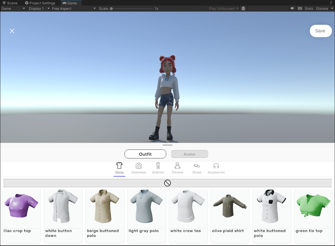 Avatar Editor