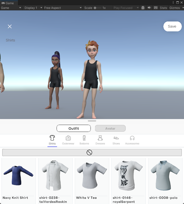 Avatar Editor
