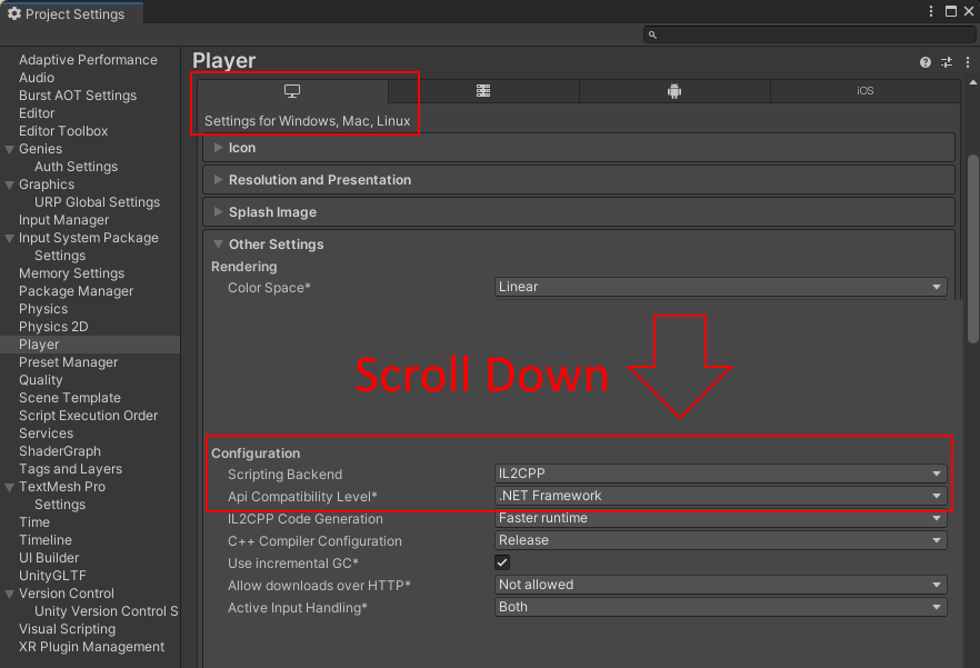 Desktop Configurations