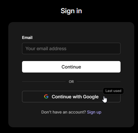 Google Login
