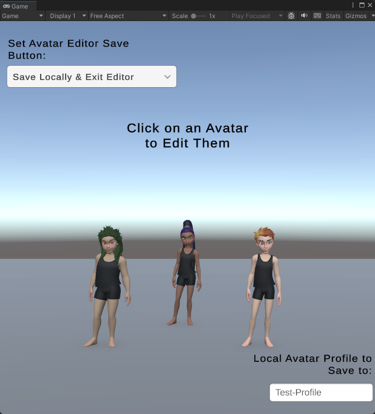 Three Avatars