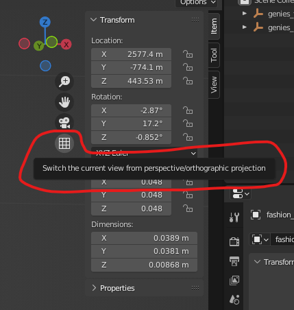 Toggle Perspective